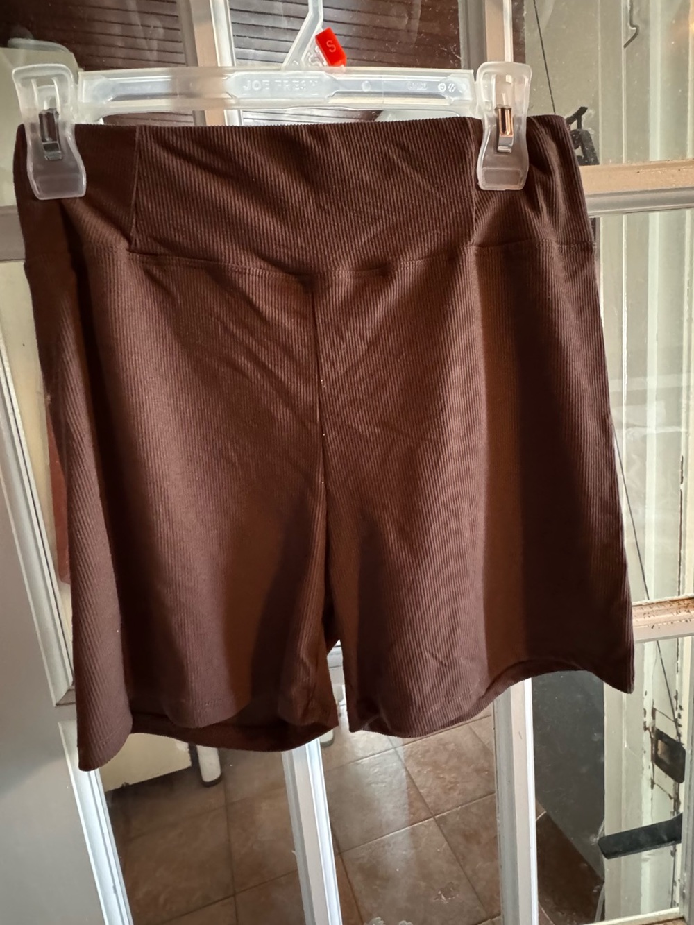 🤎 Ardene Collective Ribbed Biker Shorts — Size large - Picture 2 of 5